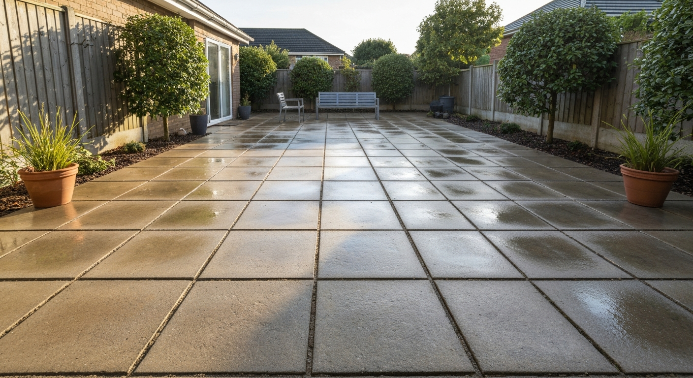 How to Brighten Up Patio Slabs: DIY Cleaning to Seal and Colour