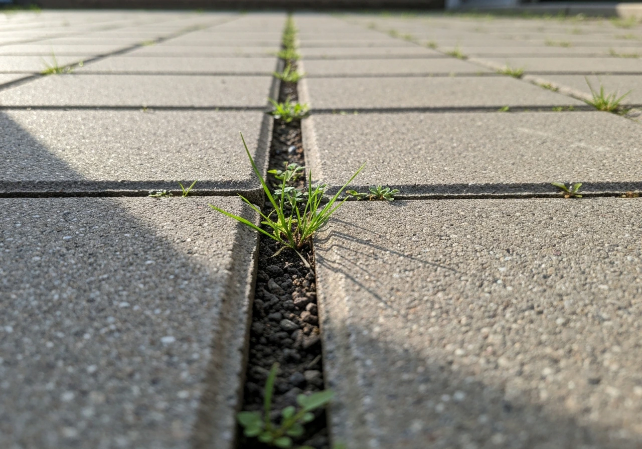 How to Stop Weeds Growing Between Patio Slabs