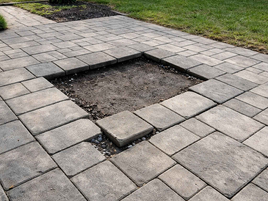 How to Fix Sunken Patio Pavers Step-by-Step