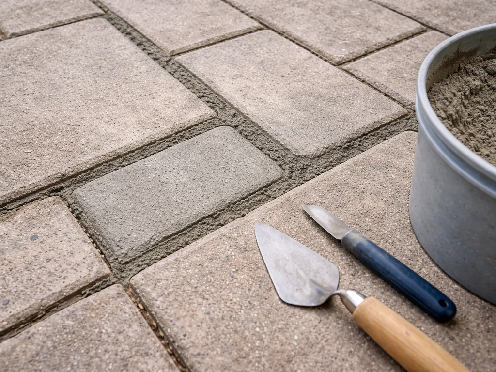 How to Repoint a Patio With Sand and Cement Step by Step