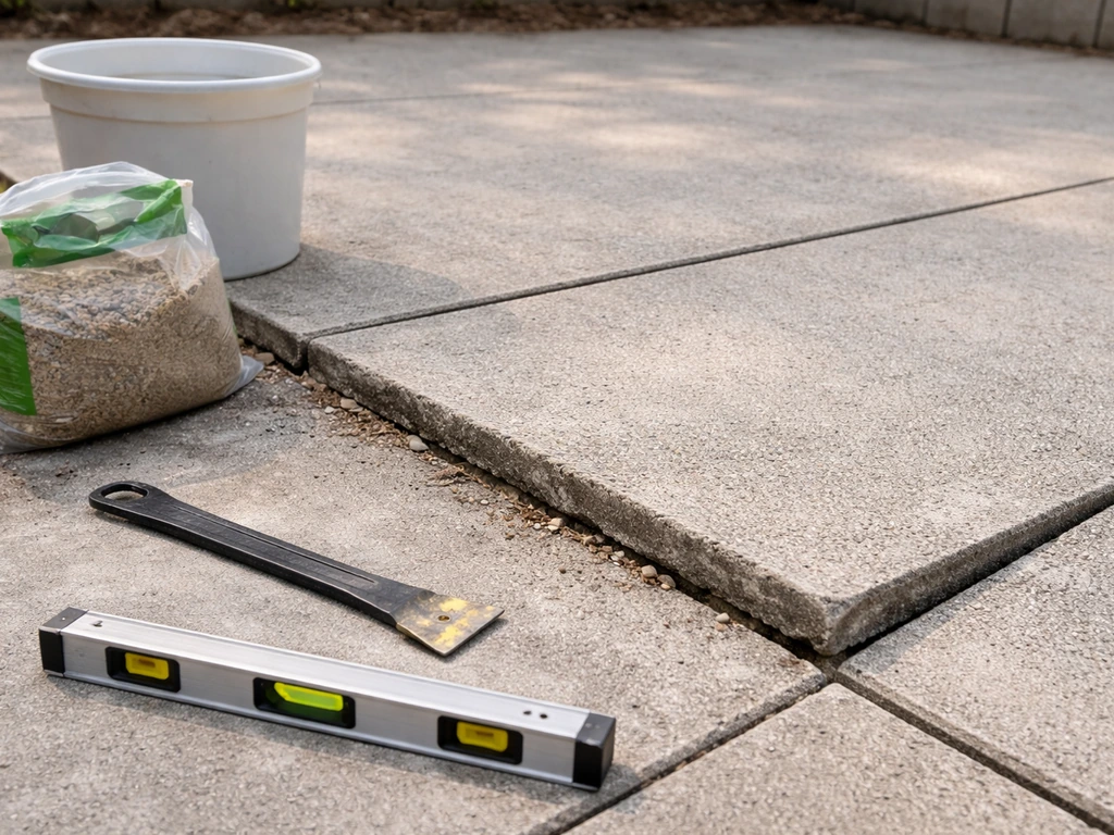 How to Fix Uneven Patio Slabs: Step-by-Step DIY Guide
