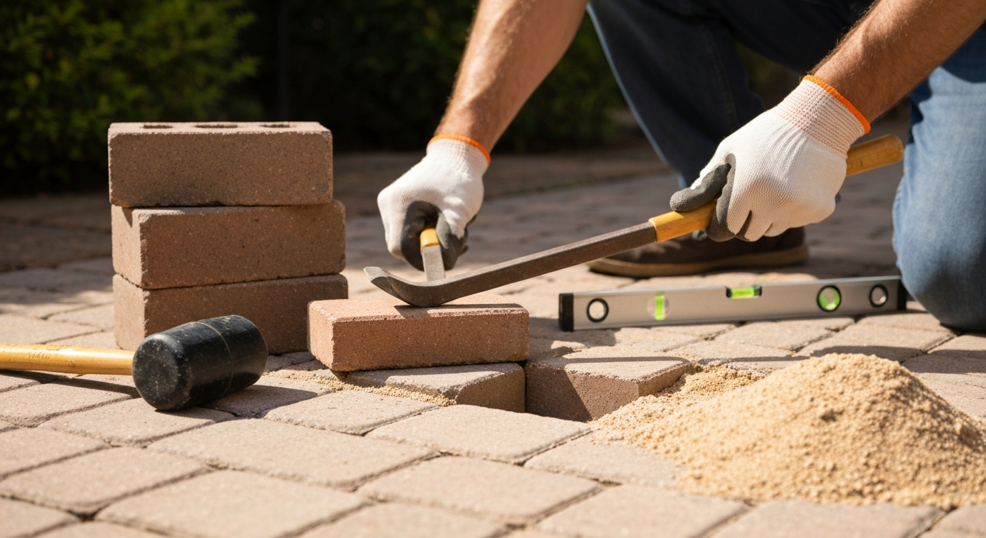 How to Fix Loose Patio Bricks: DIY Steps for Repairing Pavers & Base
