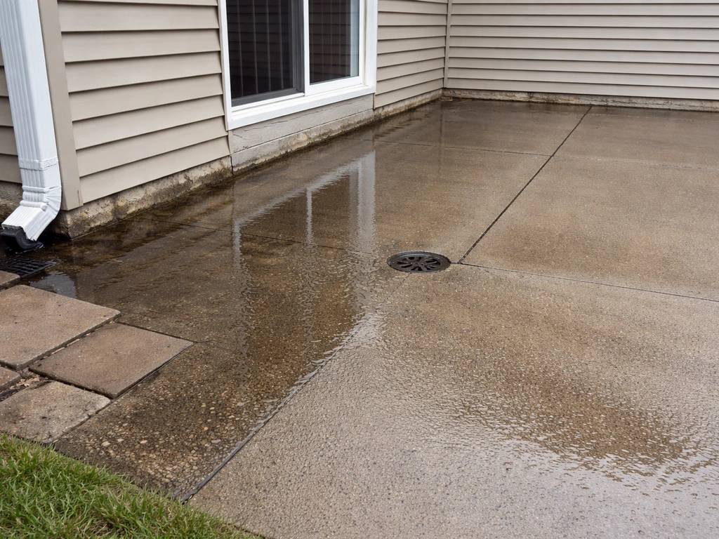 Patio Drainage Problem: DIY Troubleshooting and Fixes