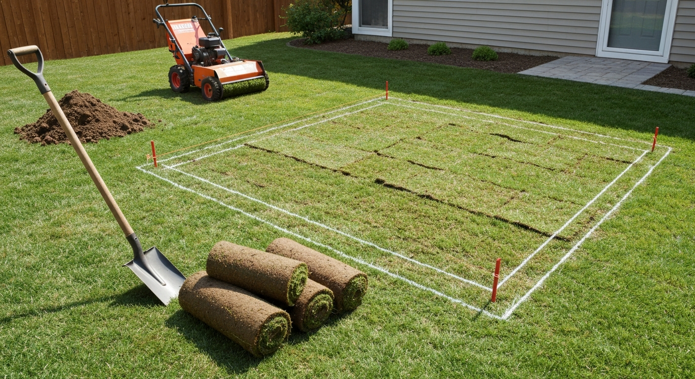 Best Way to Remove Sod for Patio: Step-by-Step DIY Guide